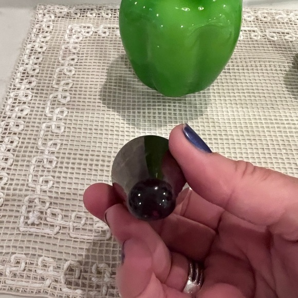 4 pieces of Murano hand blown glass vegetables Vintage Made in Italy - Picture 8 of 16